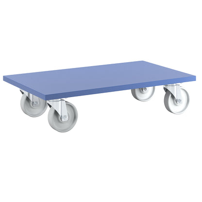 Furniture dolly, LxWxH 600 x 350 x 145 mm, pack of 2, max. load 500 kg, 1+ packs.