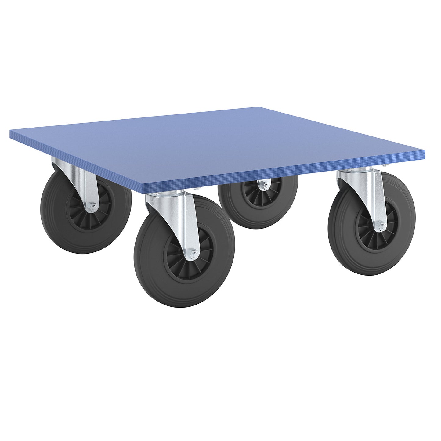 Furniture dolly, LxWxH 600 x 600 x 250 mm, 1+ items.