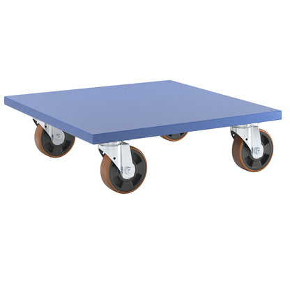 Furniture dolly, LxWxH 600 x 600 x 185 mm, 1+ items.