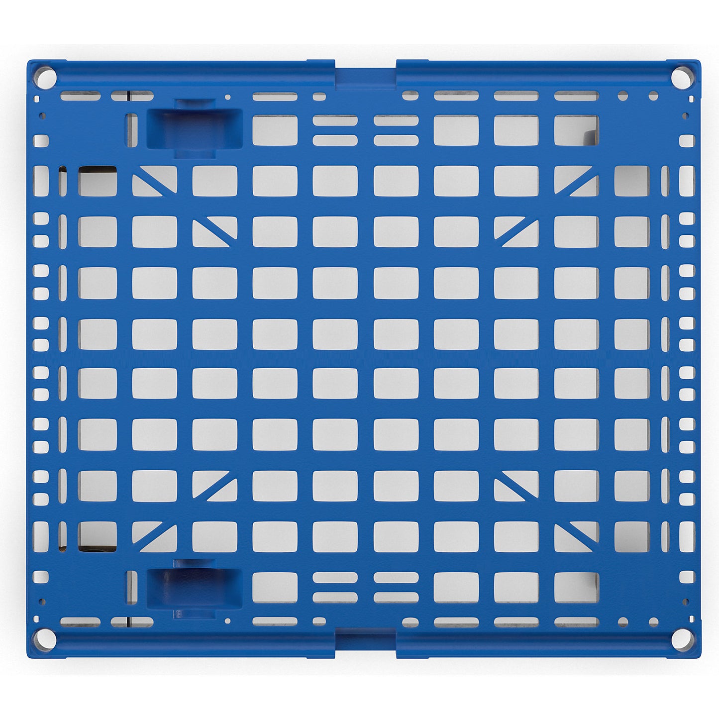 Transport dolly XL, max. load 500 kg, LxWxH 810 x 720 x 195 mm, gentian blue.
