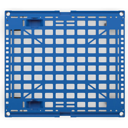 Transport dolly XL, max. load 500 kg, LxWxH 810 x 720 x 195 mm, gentian blue.