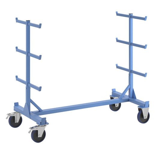 Cantilever trolley, double sided, max. load 700 kg.