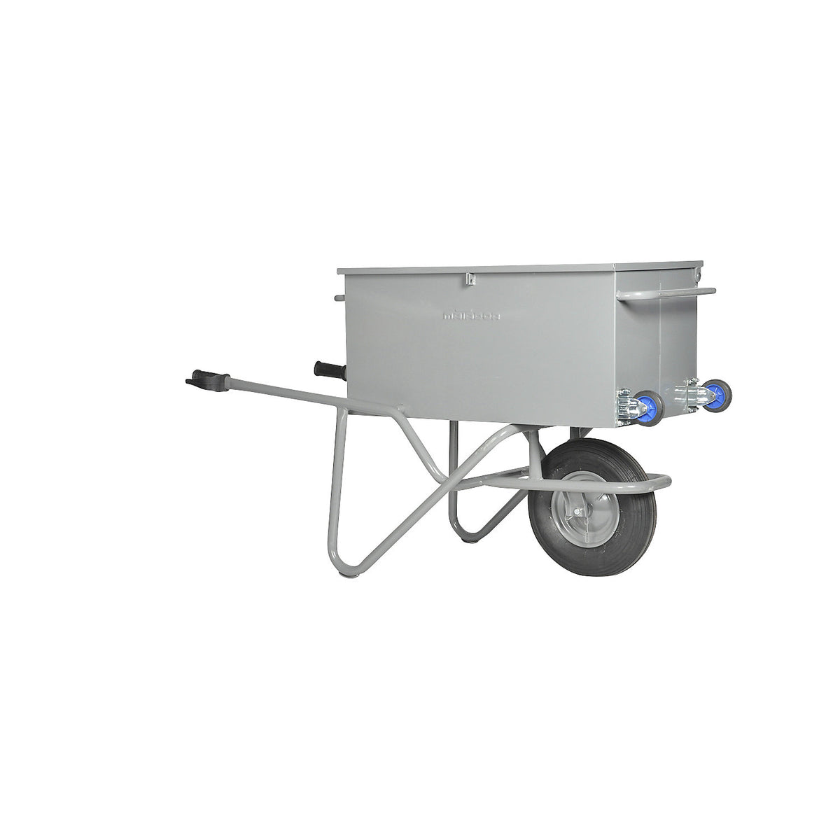 Tool wheelbarrow, folding, lockable, 4-ply pneumatic tyres.