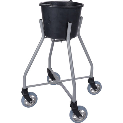 Mortar tub trolley, for 10/20 l buckets, tub holder WxH 256 x 223 mm.