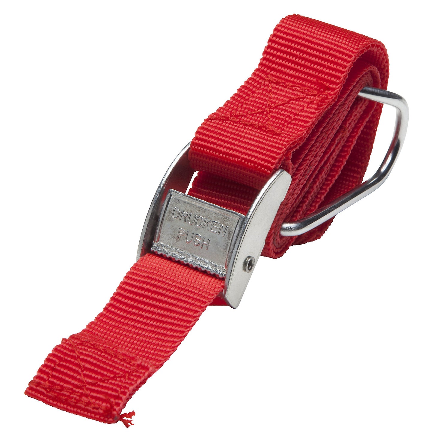 Textile strap, red, pack of 10.