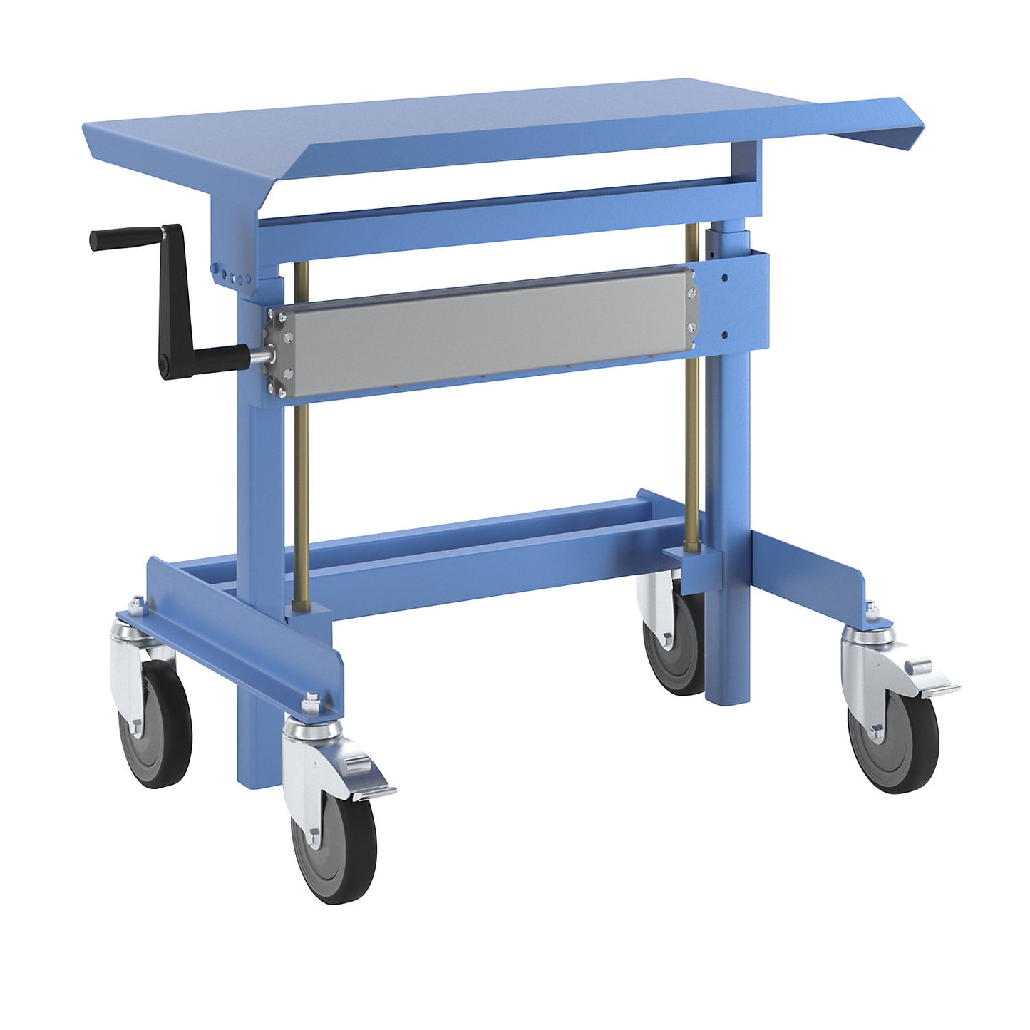 Material stand, max. load 250 kg, light blue.