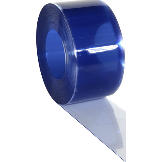 Strip curtain, 50 m roll, width x thickness 200 x 2 mm.