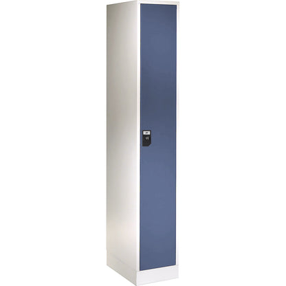 Stuttgart locker, 1 compartment, W 300 mm, light grey / pigeon blue.
