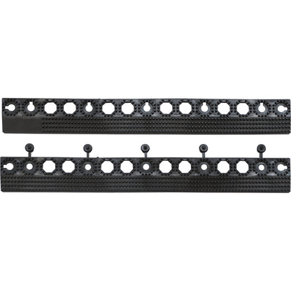 Edge strip for YOGA GRIP ULTRA, male version, pack of 4, black.