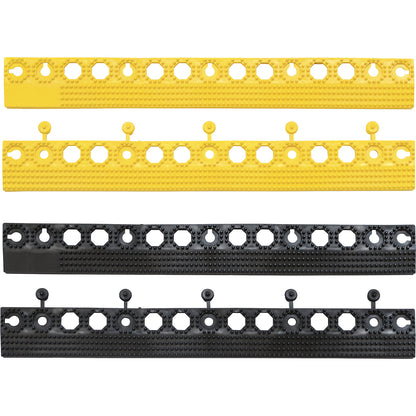 Edge strip for YOGA GRIP ULTRA, female version, pack of 4, yellow.