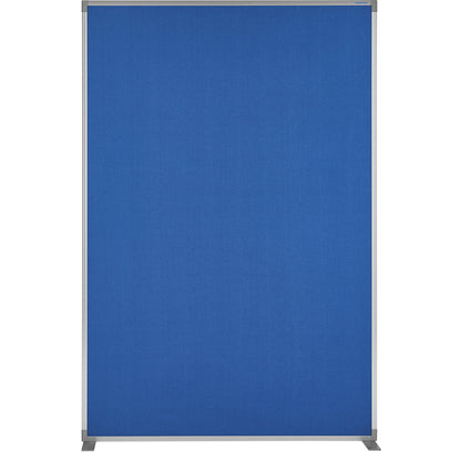 Room divider, with fabric surface, HxWxD 1800 x 1250 x 350 mm.