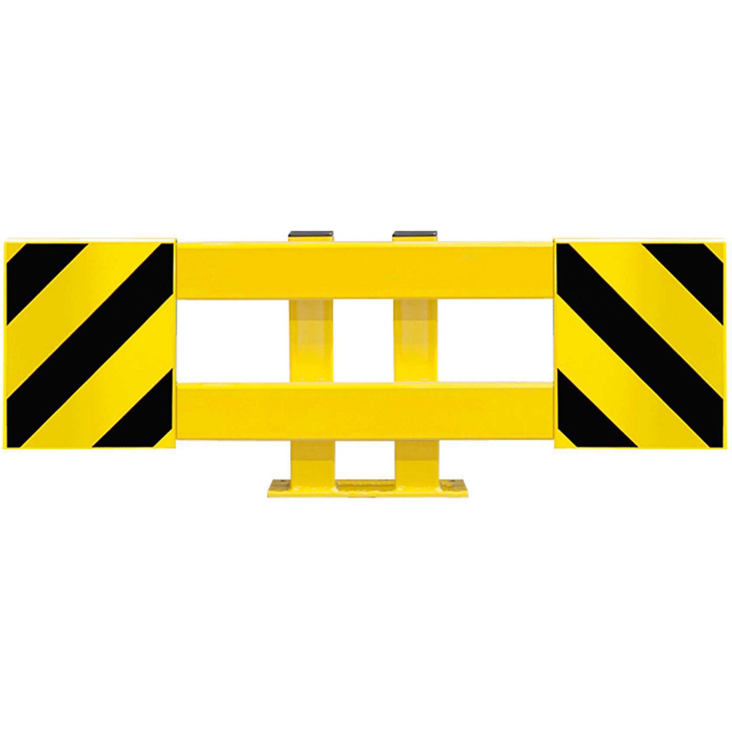 Rack protection guard rail set, for single sided shelving, variable width 900 - 1300 mm, indoor.