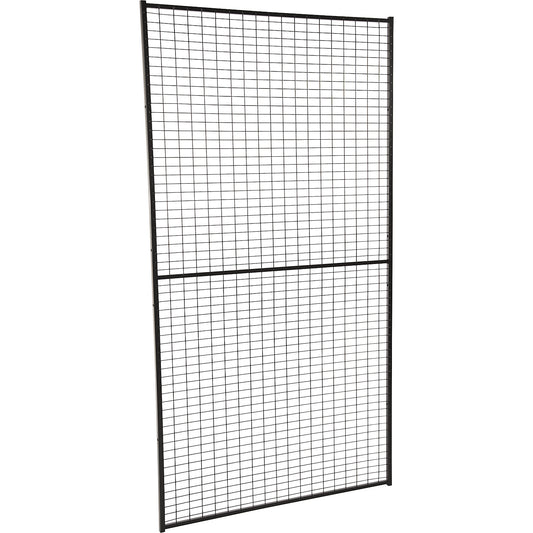 X-GUARD LITE machine protective fencing, wall section, height 1900 mm, width 500 mm.