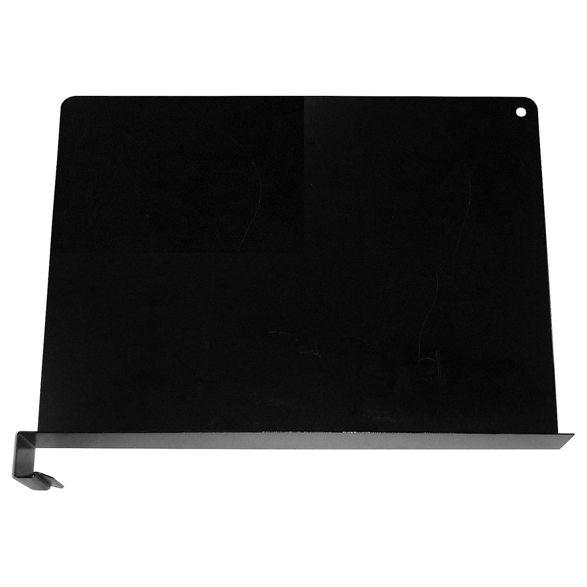File support, push-on, height 250 mm, pack of 5, graphite black.