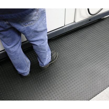 Orthomat® Diamond anti-fatigue matting, width 900 mm, black, per m.