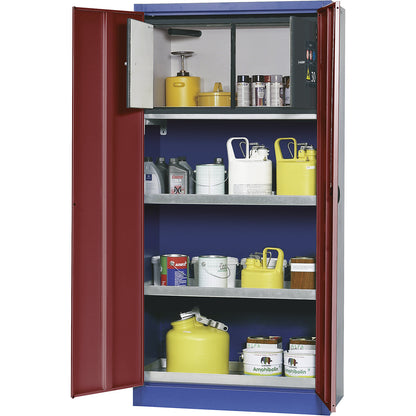 Environmental cupboard, with type 30 safety box, 2 tray shelves, 1 base sump tray.
