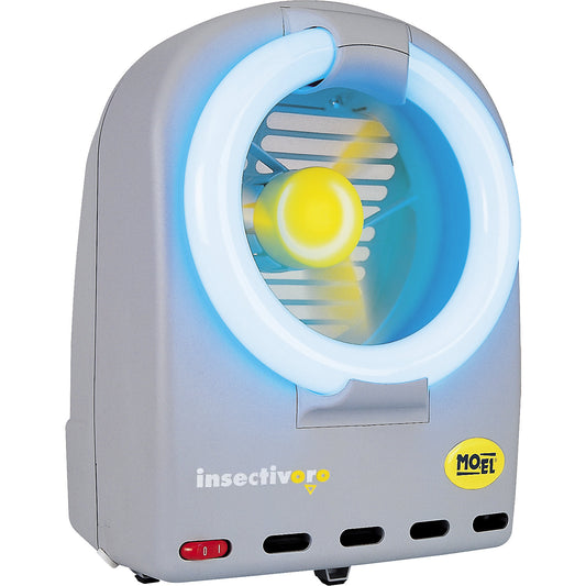 Insect killer with suction fan, for industry and trade, HxWxD 340 x 245 x 220 mm, weight 2.3 kg.