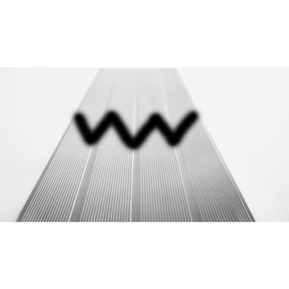 Industrial steps, aluminium steps, step width 800 mm, 12 steps.