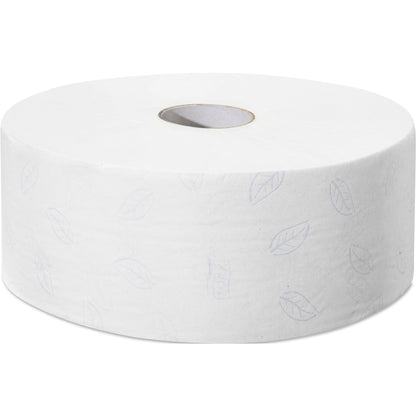 Jumbo - toilet paper, industrial roll, advanced tissue, 2-ply, white, pack of 6 rolls, 1+ packs.