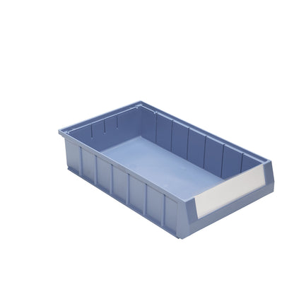 Shelf bin, length 400 mm, WxH 234 x 90 mm, pack of 8.