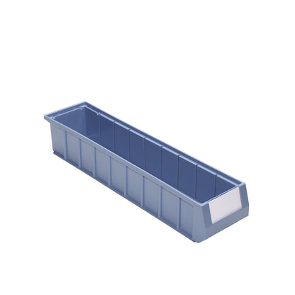 Shelf bin, length 500 mm, WxH 117 x 90 mm, pack of 16.