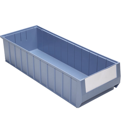Shelf bin, length 600 mm, WxH 234 x 140 mm, pack of 6.