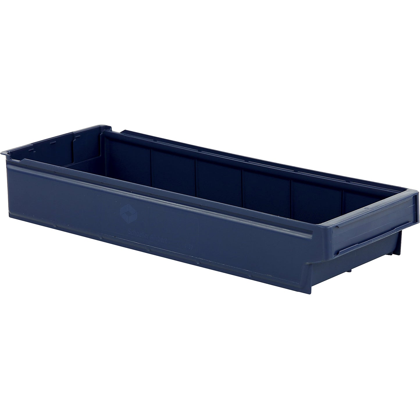 Shelf bin made of polypropylene, blue, LxWxH 600 x 230 x 100 mm, pack of 8.