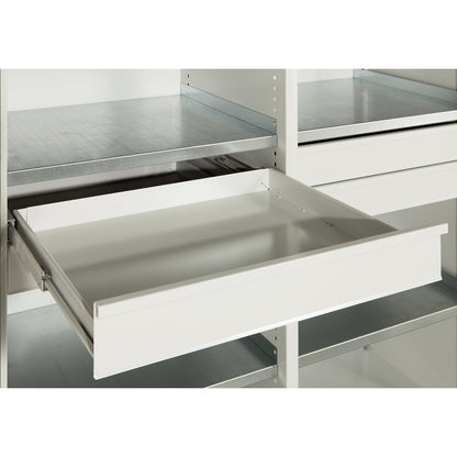 Drawer, for internal drawer dims. WxD 650 x 540 mm, drawer height 90 mm.