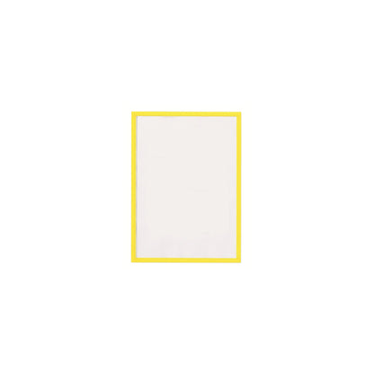 magnetofix vision panel, format A3, pack of 5, yellow frame.