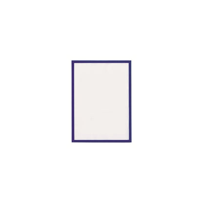 magnetofix vision panel, format A4, pack of 5, blue frame.