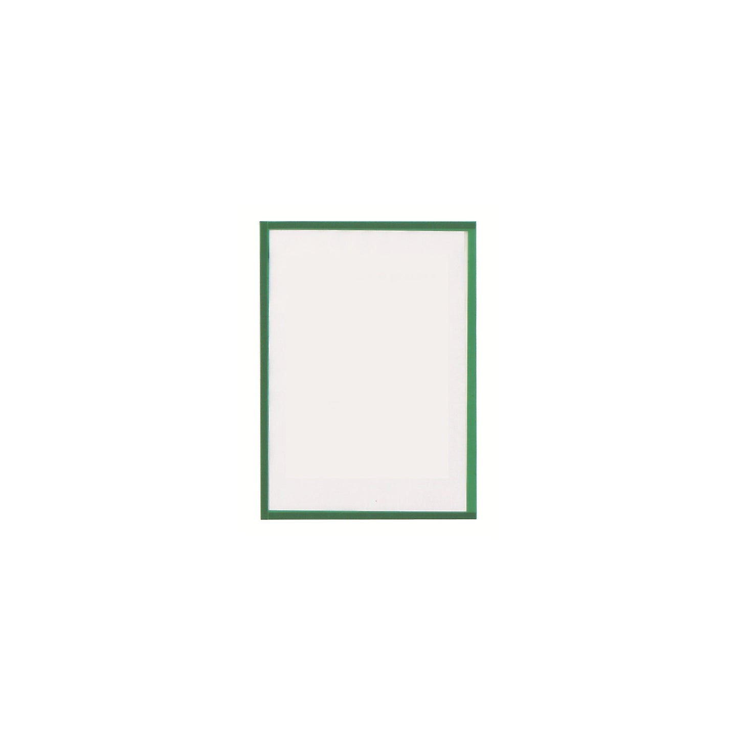 magnetofix vision panel, format A4, pack of 5, green frame.