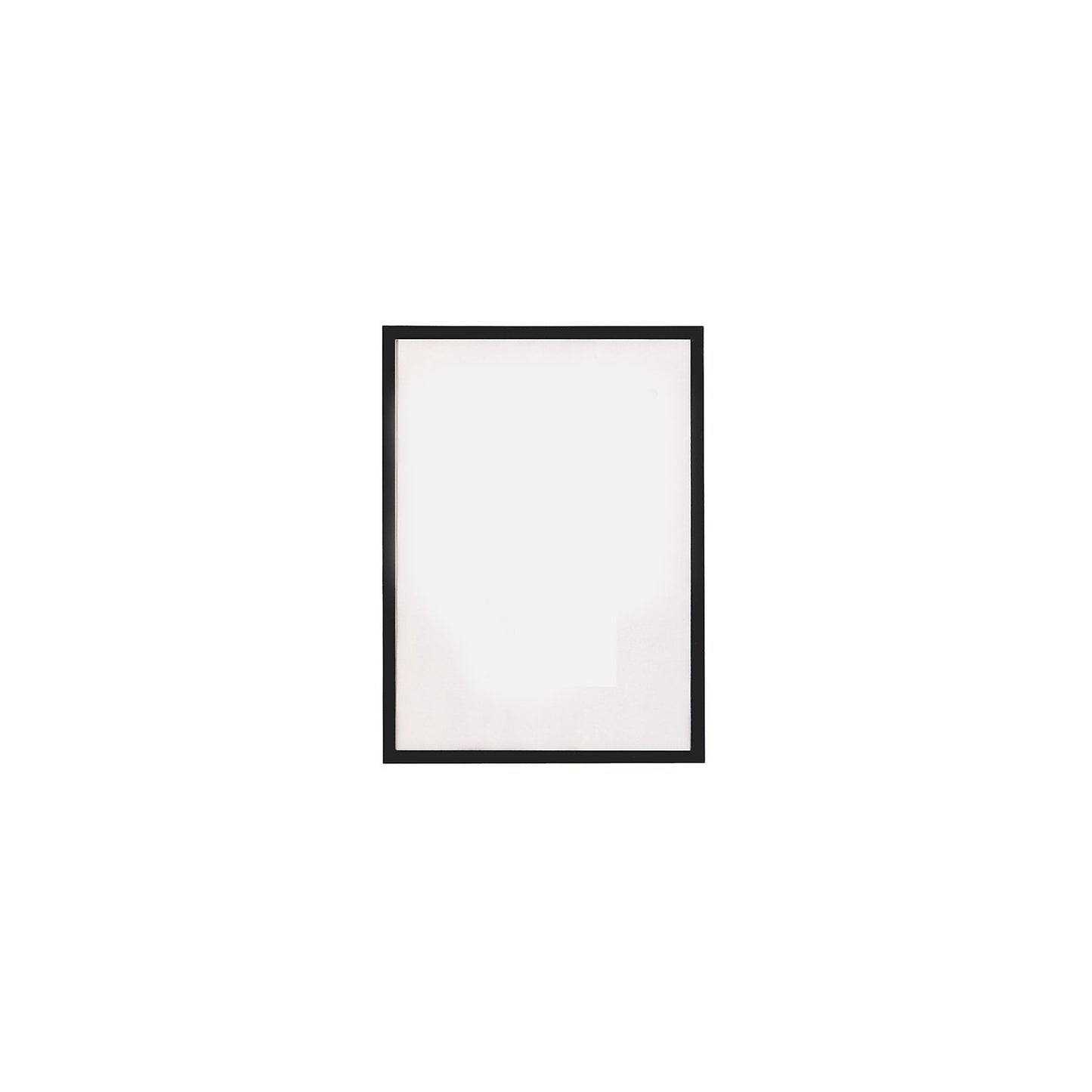 magnetofix vision panel, format A4, pack of 5, black frame.