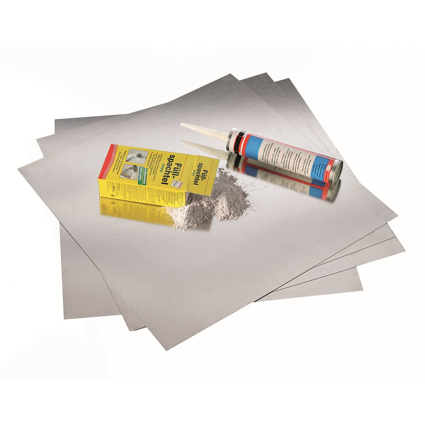 magnetowand® set, metal panels under wallpaper, 20 panels = 5 m².