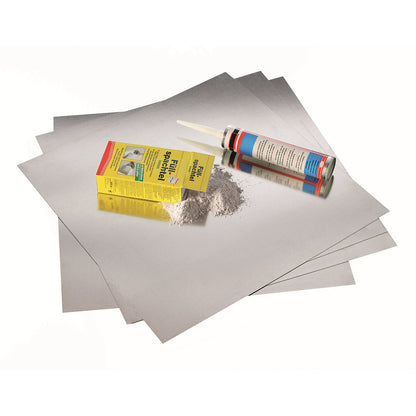 magnetowand® set, metal panels under wallpaper, 20 panels = 5 m².