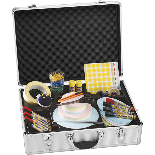 KOMPAKT presentation case, with complete accessories, HxWxD 340 x 470 x 165 mm.