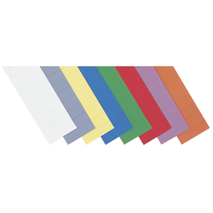 ferrocard labels, HxW 15 x 40 mm, pack of 345, yellow.