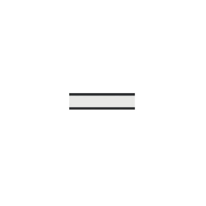 Clear view magnetic label holder, HxW 15 x 60 mm, pack of 20, black.
