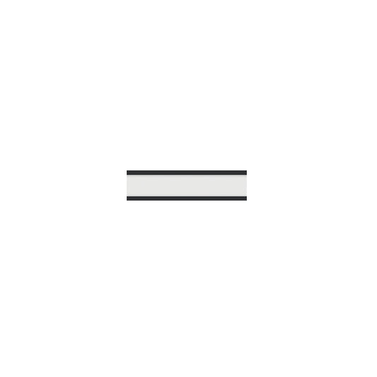 Clear view magnetic label holder, HxW 15 x 60 mm, pack of 20, black.