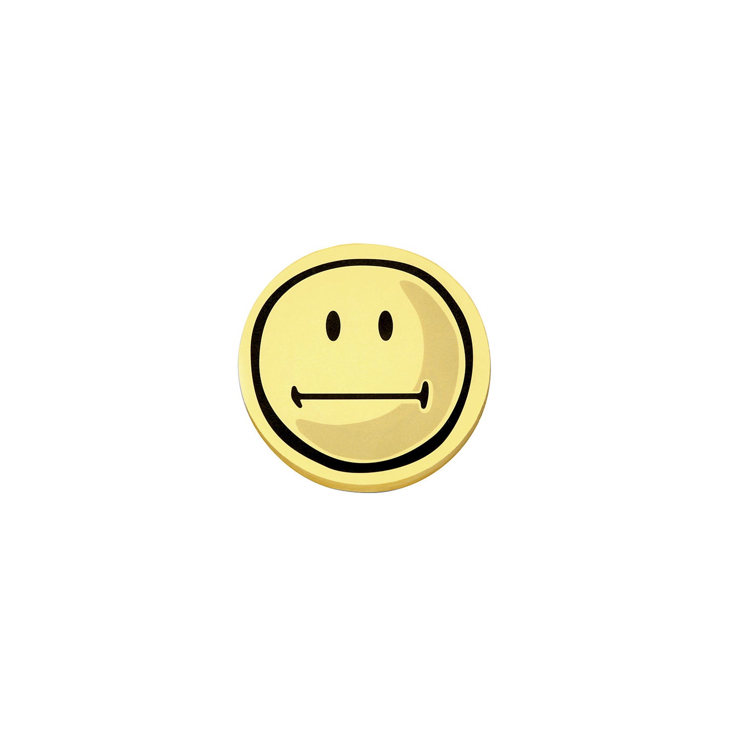 Presentation cards, neutral smiley, pack of 500, Ø 100 mm.