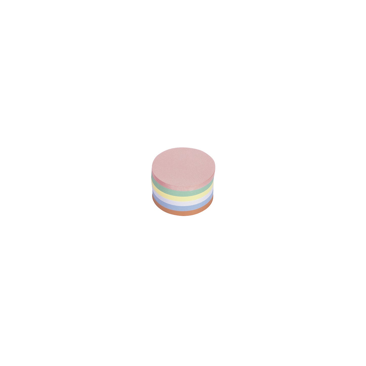 Presentation cards, round, pack of 1000, assorted colours, Ø 140 mm.