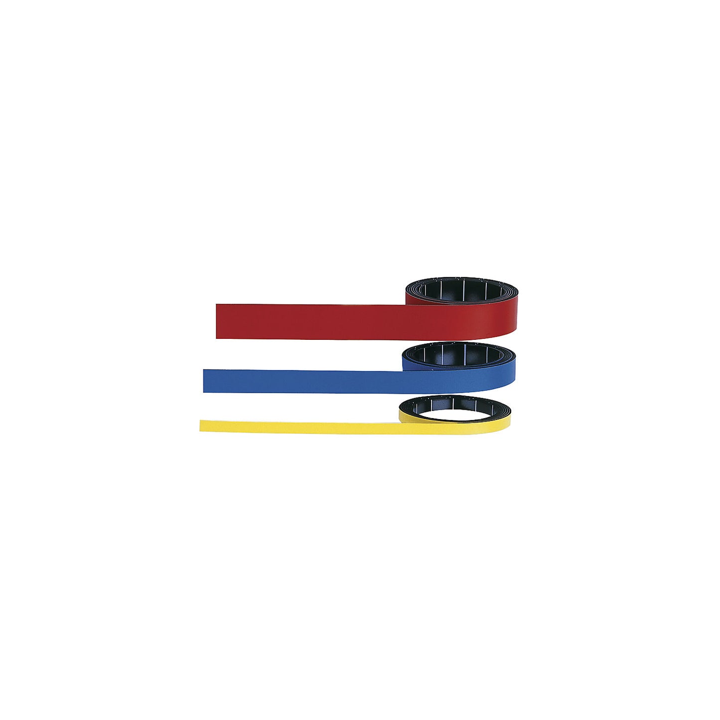 magnetoflex® tape, width 5 mm, pack of 10 rolls, black.