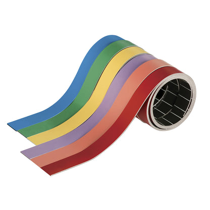 magnetoflex® tape, width 15 mm, pack of 10 rolls, violet.