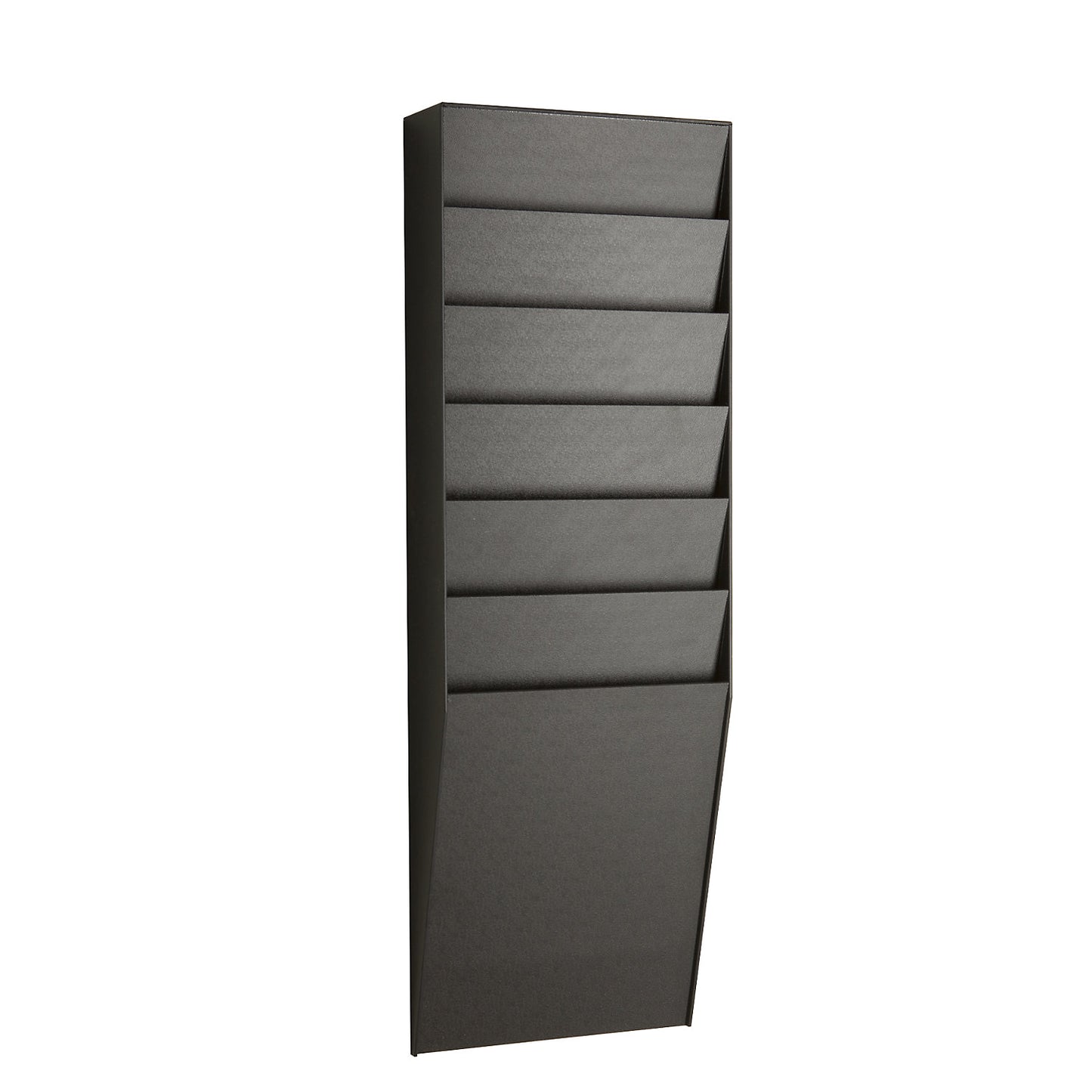 Sorting board, 1 x 6 compartments, HxWxD 712 x 236 x 79 mm, black.