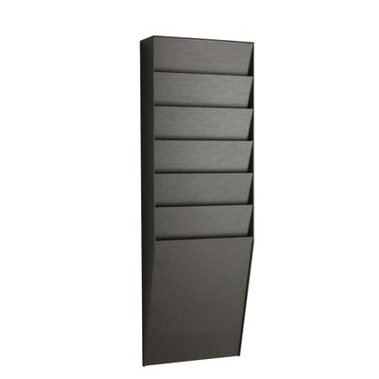 Sorting board, 1 x 6 compartments, HxWxD 712 x 236 x 79 mm, black.