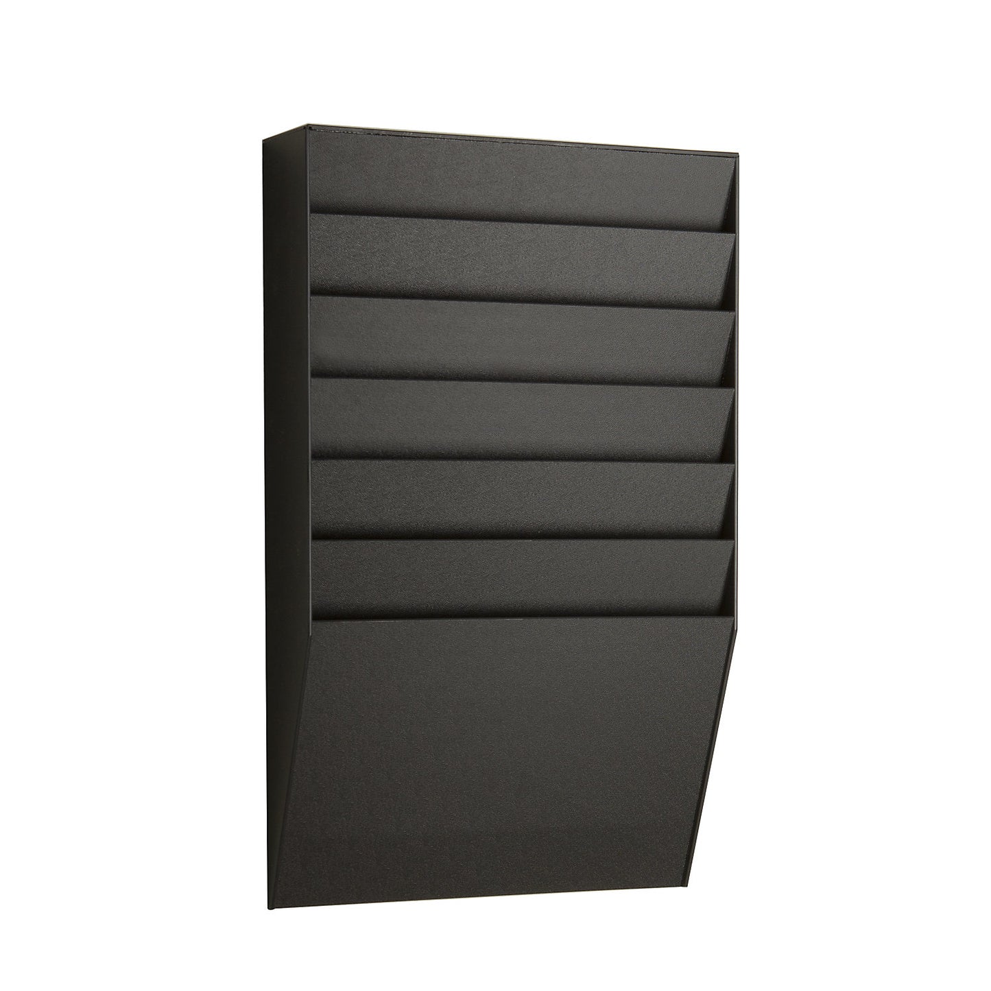 Sorting board, 1 x 6 compartments, HxWxD 505 x 311 x 79 mm, black.