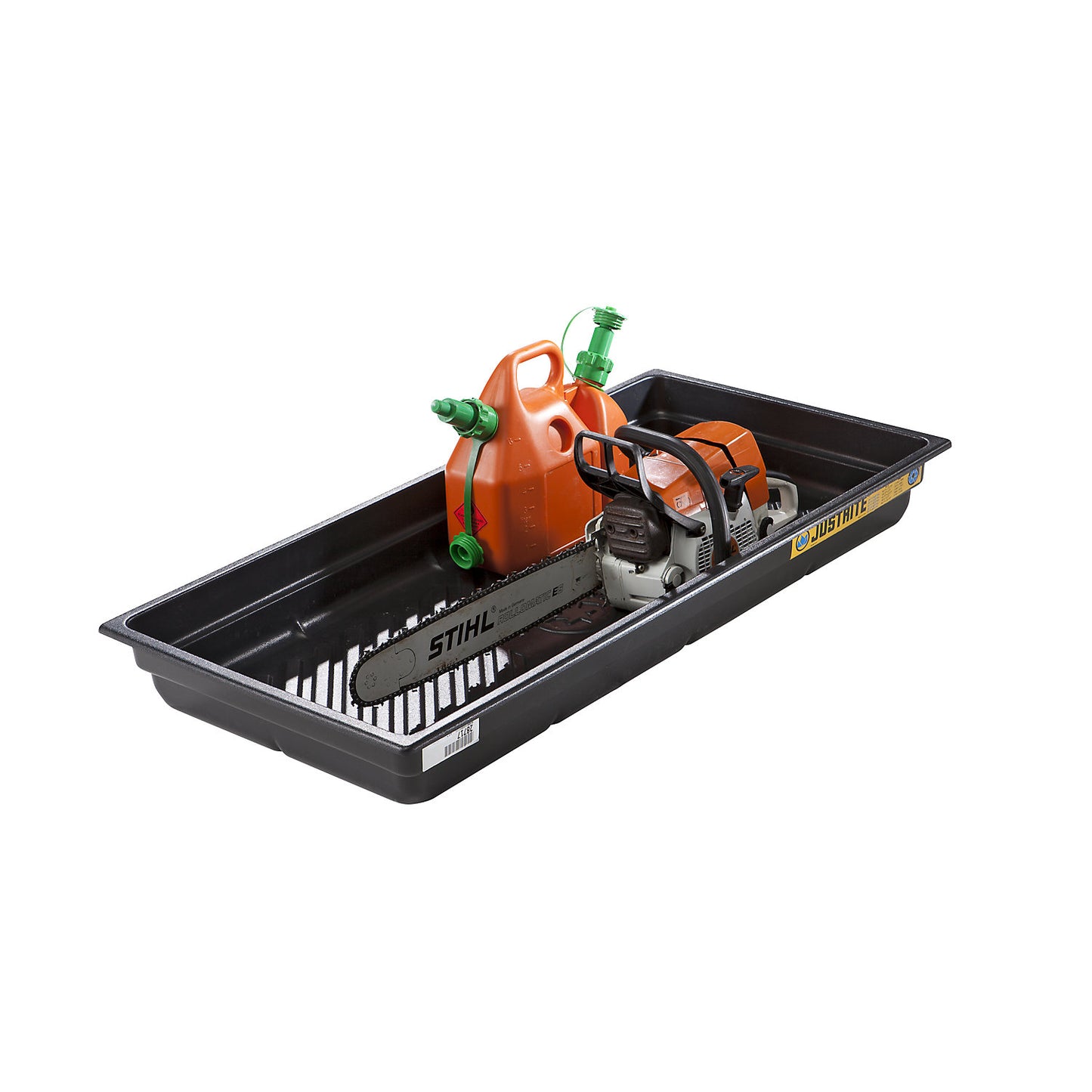 PE small universal sump tray, made of recycled polyethylene, capacity 75 l, length 1206 mm.