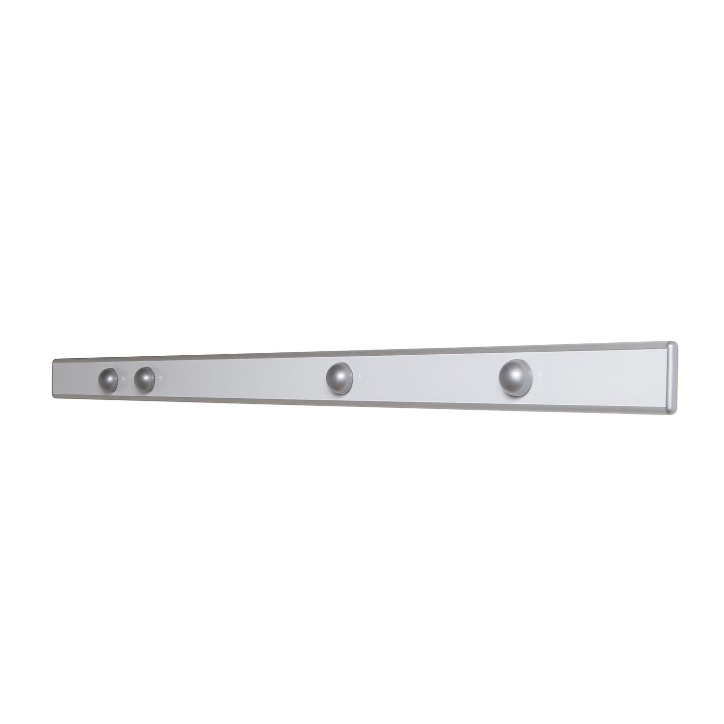 Magnetic wall rail, LxWxD 1000 x 53 x 10 mm, silver.