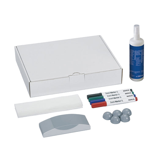 Whiteboard accessory set, cardboard box, set.