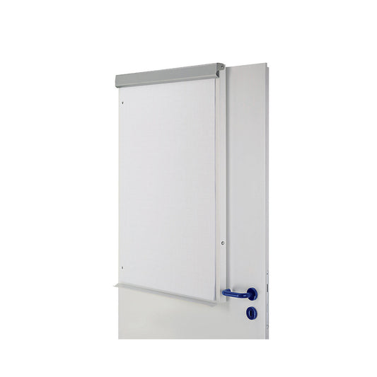 MAULoffice flip-chart, for securing to a wall or door, WxH 700 x 1000 mm.