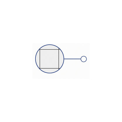 MAULstandard grid board, white, grid 20 x 20 mm, WxH 1200 x 900 mm.